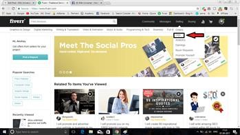 &quot;fiverr.com tutorial